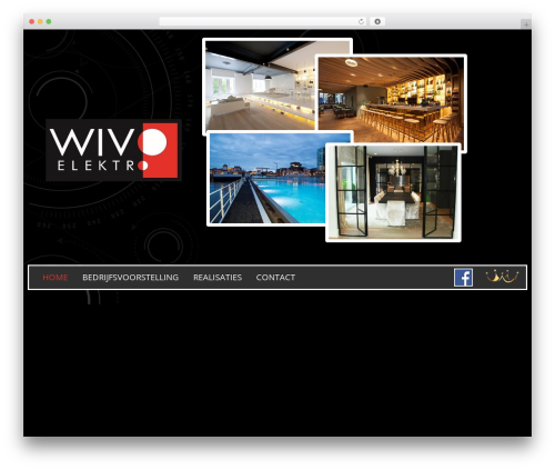 Theme WordPress Flat Bootstrap - wivoelektro.be