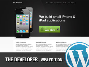 The Developer WordPress theme The Developer WordPress theme