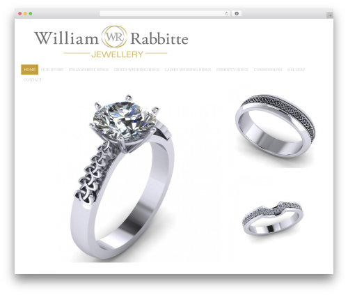 Theme WordPress Bloc - williamrabbittejewellery.ie