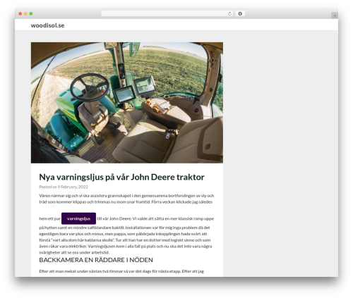 Theme WordPress EcoCoded - woodisol.se