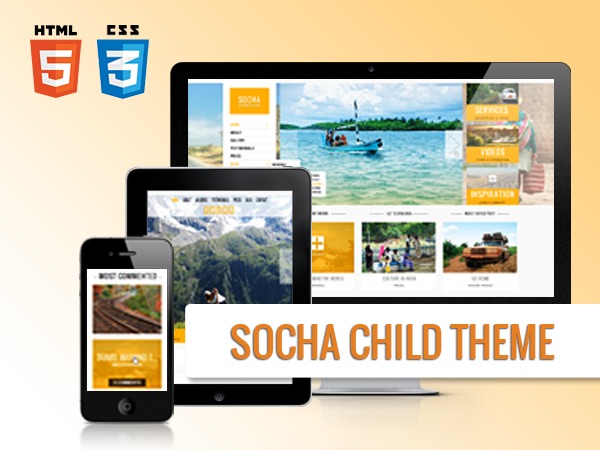 Theme WordPress Socha Child