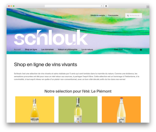 Storefront blog customiser WordPress plugin - schlouk.ch