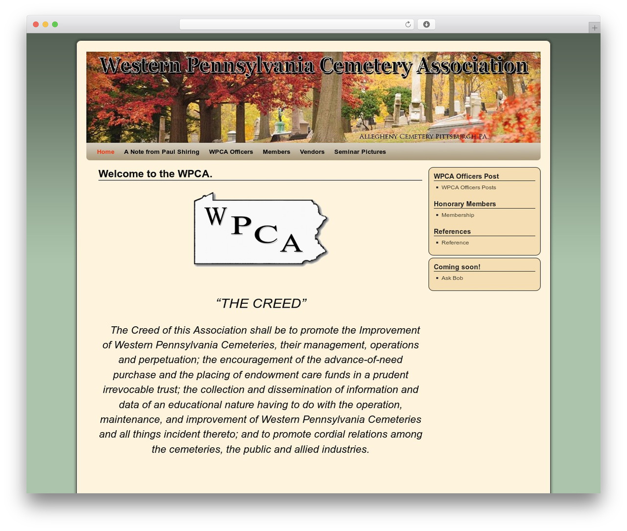 Weaver WordPress theme - westpennca.com Weaver WordPress theme - westpennca.com