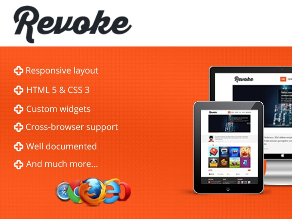 WordPress theme Revoke WordPress theme Revoke