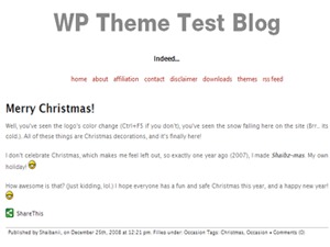 WordPress theme Capricorn