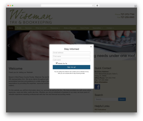 Gns ccms WordPress plugin - wisemantax.com