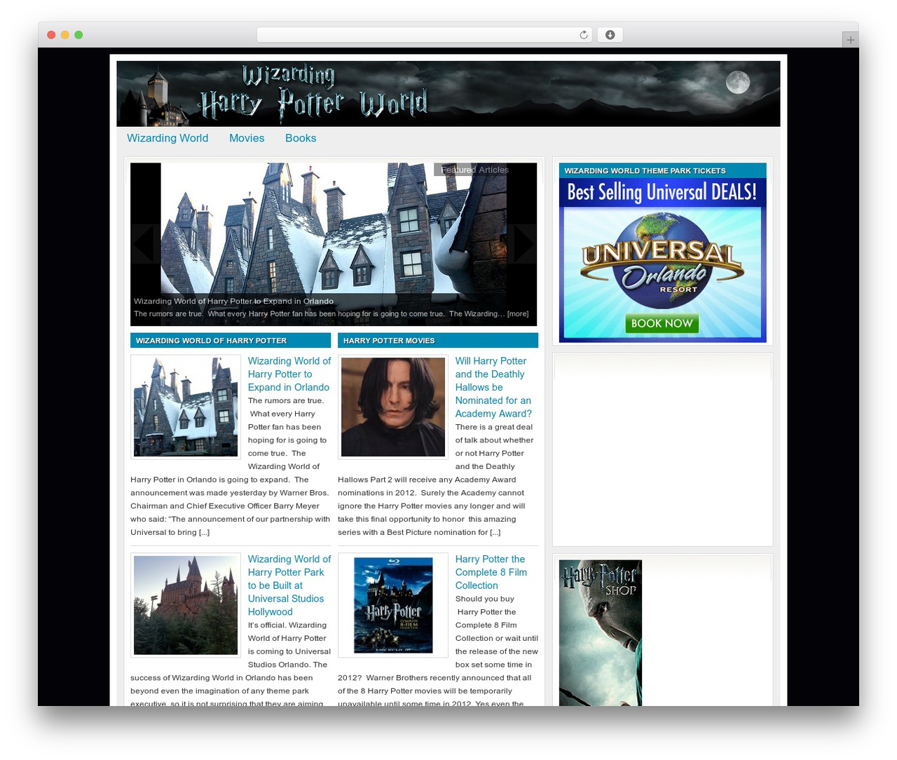 WordPress theme Genesis - wizardingharrypotterworld.com WordPress theme Genesis - wizardingharrypotterworld.com