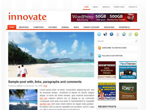 WordPress theme Innovate WordPress theme Innovate