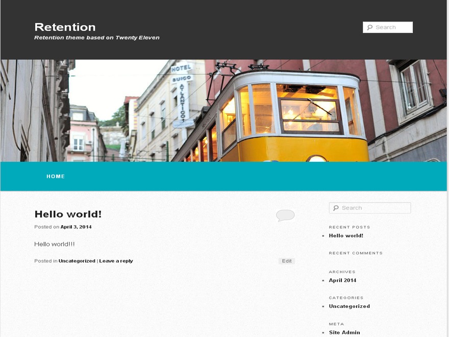 WordPress theme Retention WordPress theme Retention