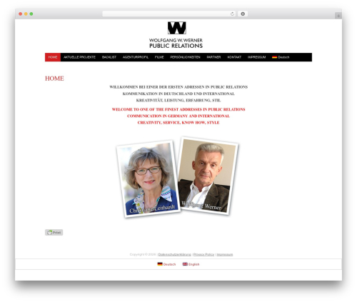 WordPress theme Tweaker4 - werner-pr.de WordPress theme Tweaker4 - werner-pr.de