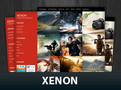 WordPress theme Xenon