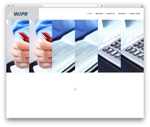 WP theme Flatco - wjpr-cpa.com