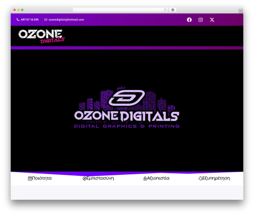 WP theme Printec - ozonedigitals.com