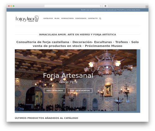 Flatsome top WordPress theme - forjasamor.com