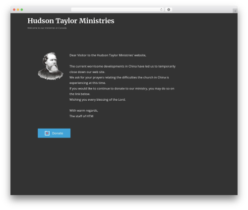 Optimizer PRO WordPress theme - hudsontaylor.ca