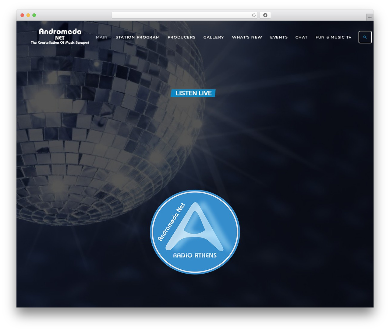 Theme WordPress ProRadio - andromedanet.com Theme WordPress ProRadio - andromedanet.com