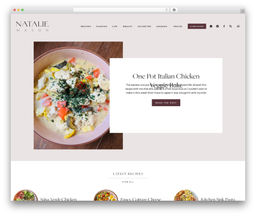 Theme WordPress Showit - natalie-mason.com