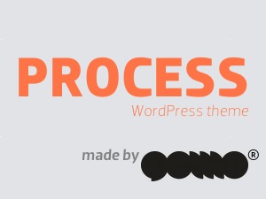 WordPress theme Process by GOMO