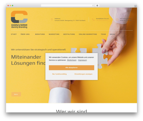 Power builder WordPress plugin - converm.de