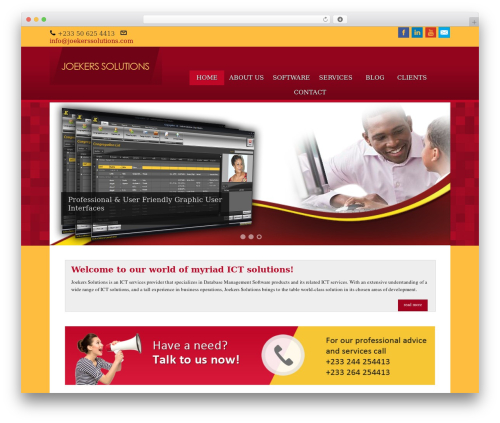 AC (WP) Theme WordPress theme - joekerssolutions.com