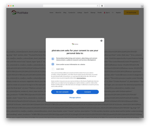 adforest best WordPress theme - plotrate.com