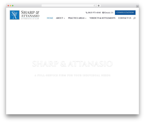 Divi theme WordPress - sa-tnlaw.com