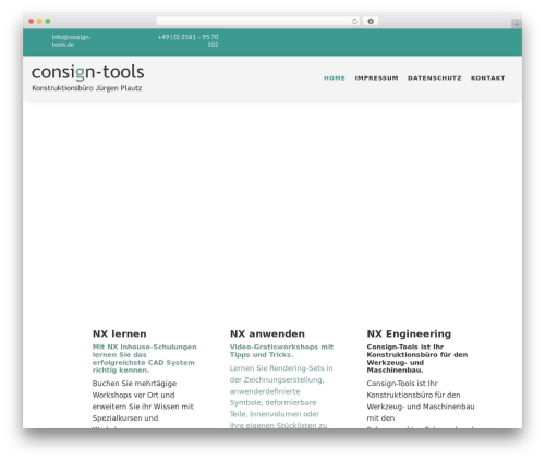 Divi WordPress theme - consign-tools.de