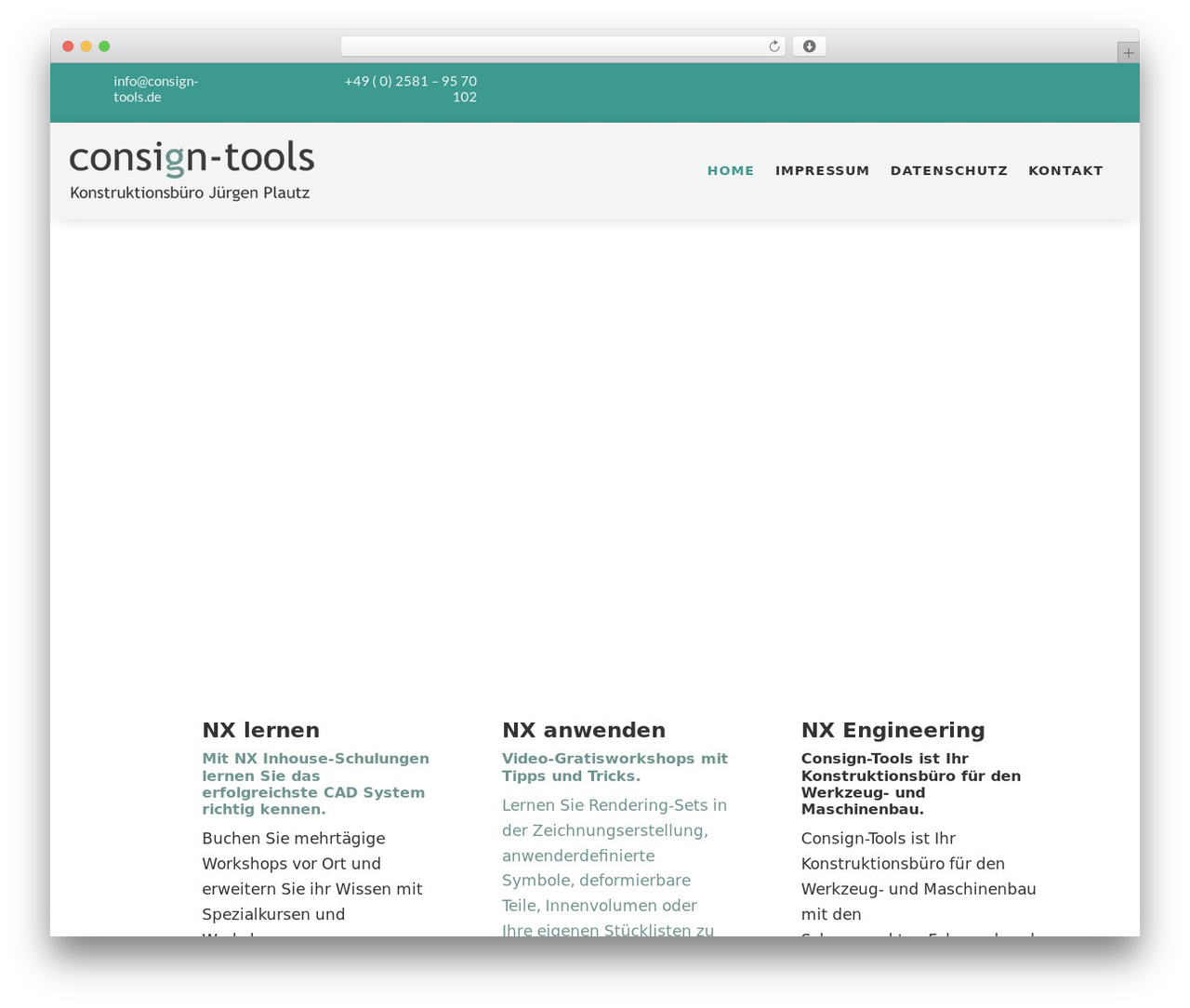 Divi WordPress theme - consign-tools.de