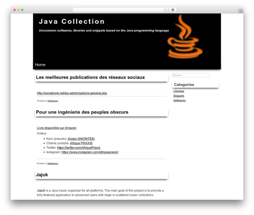 Fighter theme WordPress - javacollection.net Fighter theme WordPress - javacollection.net
