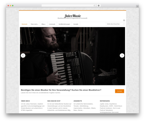 InterStellar WP theme - julezmusic.de