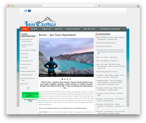 Superfish Menus (superfish) free WordPress plugin - javaexoticatour.com