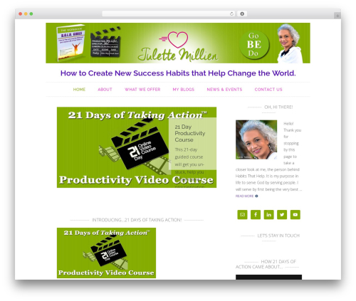 tastefull Theme theme WordPress - julettemillien.co