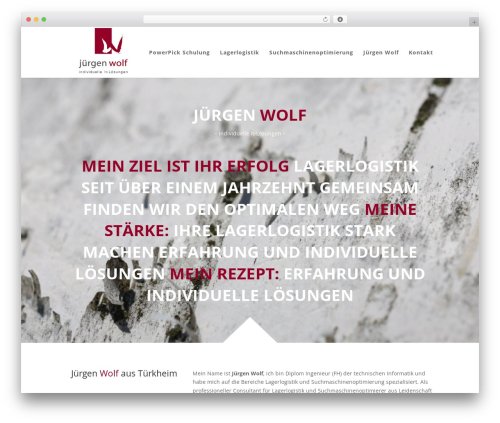 Theme WordPress Divi - juergen-wolf.com