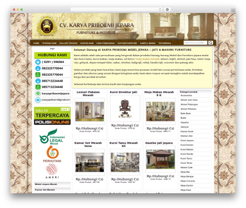 WordPress theme IndoStore Theme - jeparaonline.org