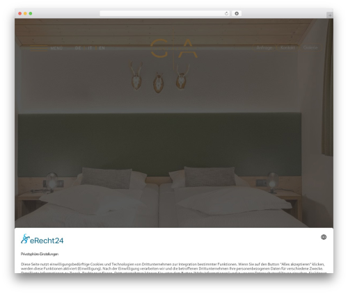 Divi WordPress theme - garni-alpin.com