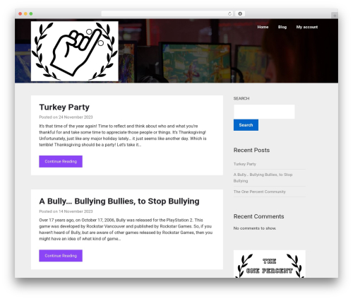 EcoCoded WordPress website theme - theonepercentcommunity.com EcoCoded WordPress website theme - theonepercentcommunity.com