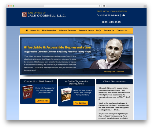 Speakeasy local area page plugin WordPress plugin - jackodonnelllaw.com