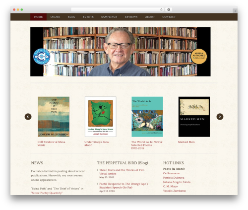 Publisher best WordPress theme - jhwriter.com