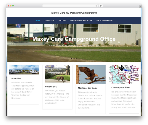 Shuttle theme WordPress - maxeycare.com