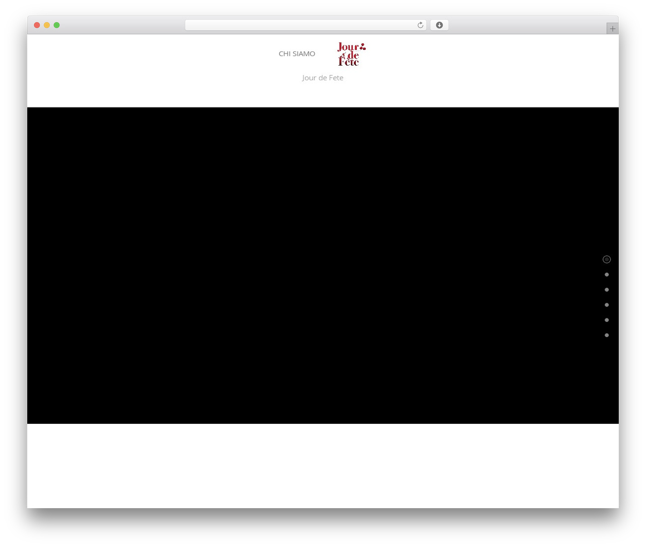 Stage WordPress theme - jourdefete.it