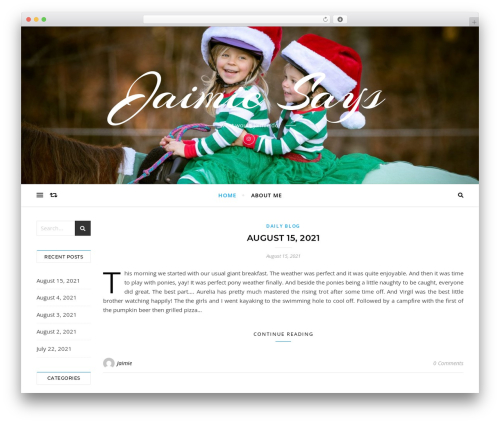 Wp float WordPress plugin - jaimie.acuteshoot.com