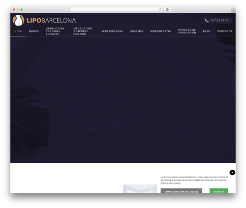 Stellar WordPress plugin - lipobarcelona.com