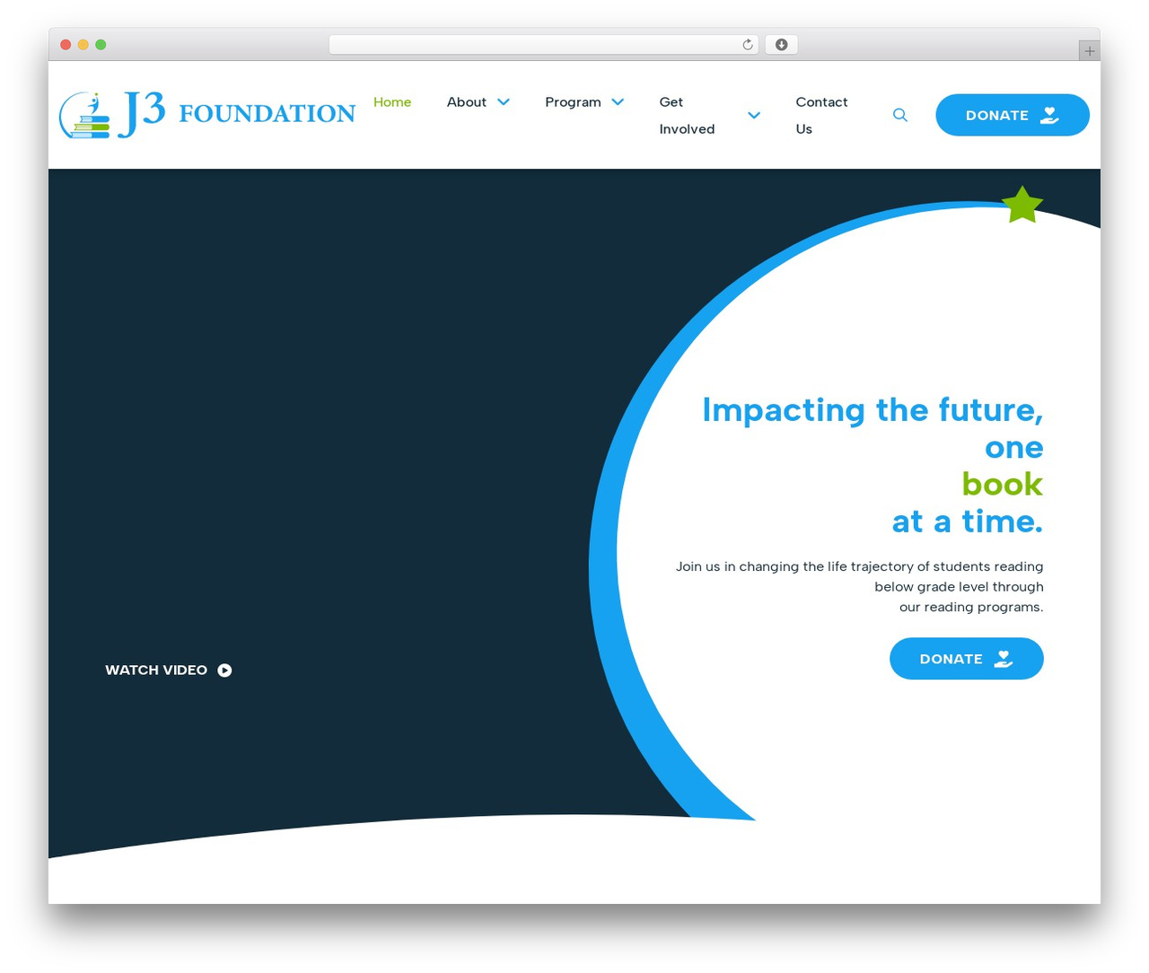Theme WordPress J3Foundation - j3foundation.org Theme WordPress J3Foundation - j3foundation.org