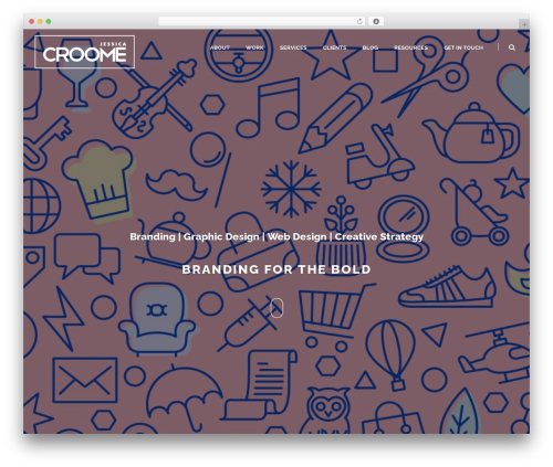 Universal portfolio WordPress plugin - jessicacroome.com