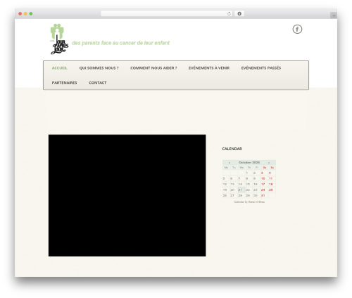WordPress theme Blessing - jour-apres-jour.be