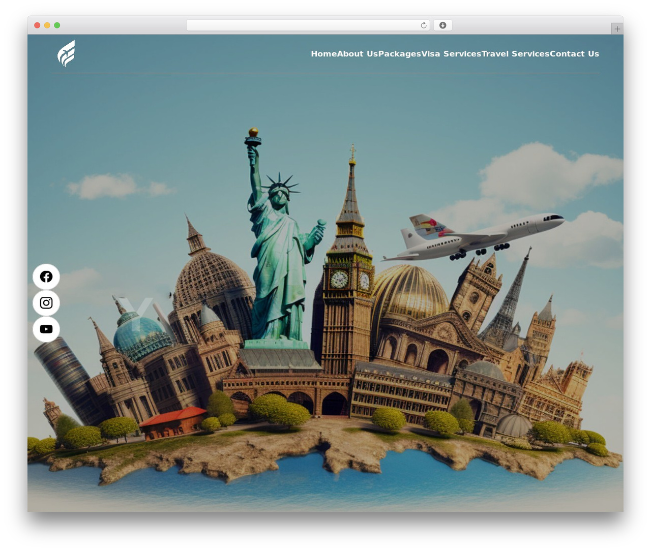 WordPress theme Custom Theme - ezywaytravel.com