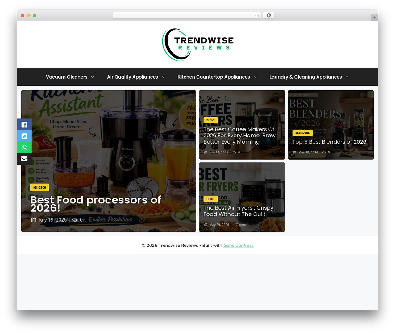 WordPress theme GeneratePress - trendwisereviews.com WordPress theme GeneratePress - trendwisereviews.com