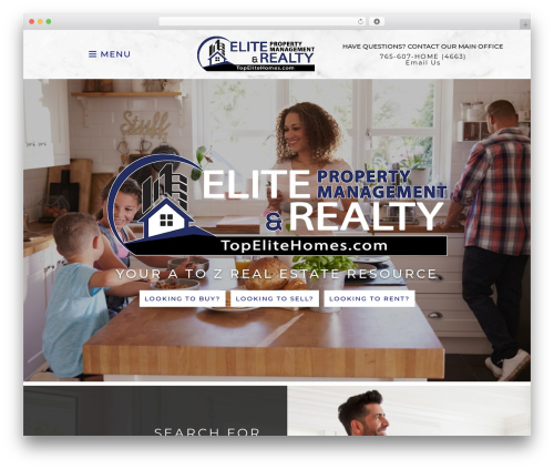 WordPress theme Kevin McCraw - topelitehomes.com