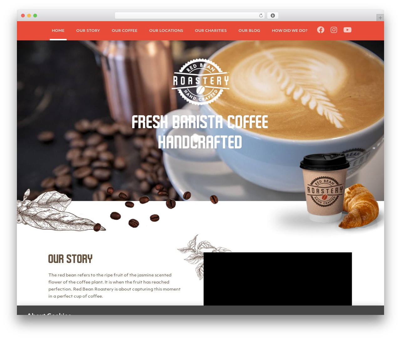 WordPress theme Red Bean Roastery - redbeanroastery.com WordPress theme Red Bean Roastery - redbeanroastery.com