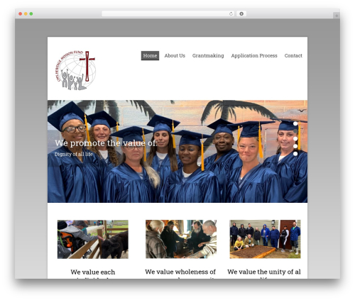 WP theme Compass Pro Responsive Theme - cppsheritagemissionfund.org